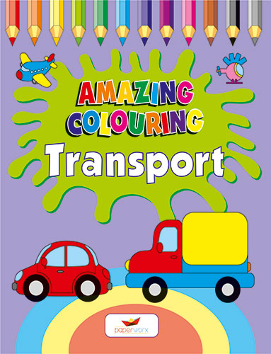 AMAZING COLOURING BOOK ( SET OF 10 COLOURING BOOK)