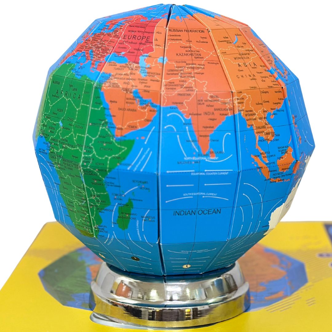 GeoFun Globe Puzzle Activity Kit