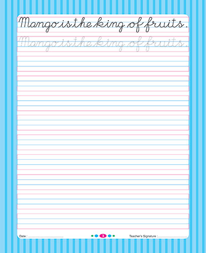 LET'S LEARN CURSIVE WRITING PART 5