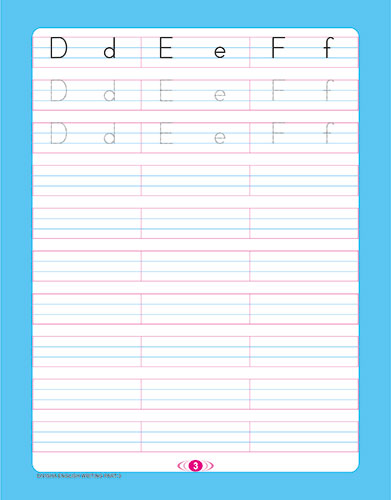 DIVISHA ENGLISH HANDWRITING BOOK   3