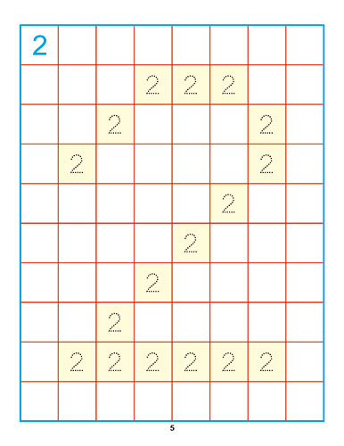 AMAIRA NUMBER WRITING BOOK (1 TO 100)