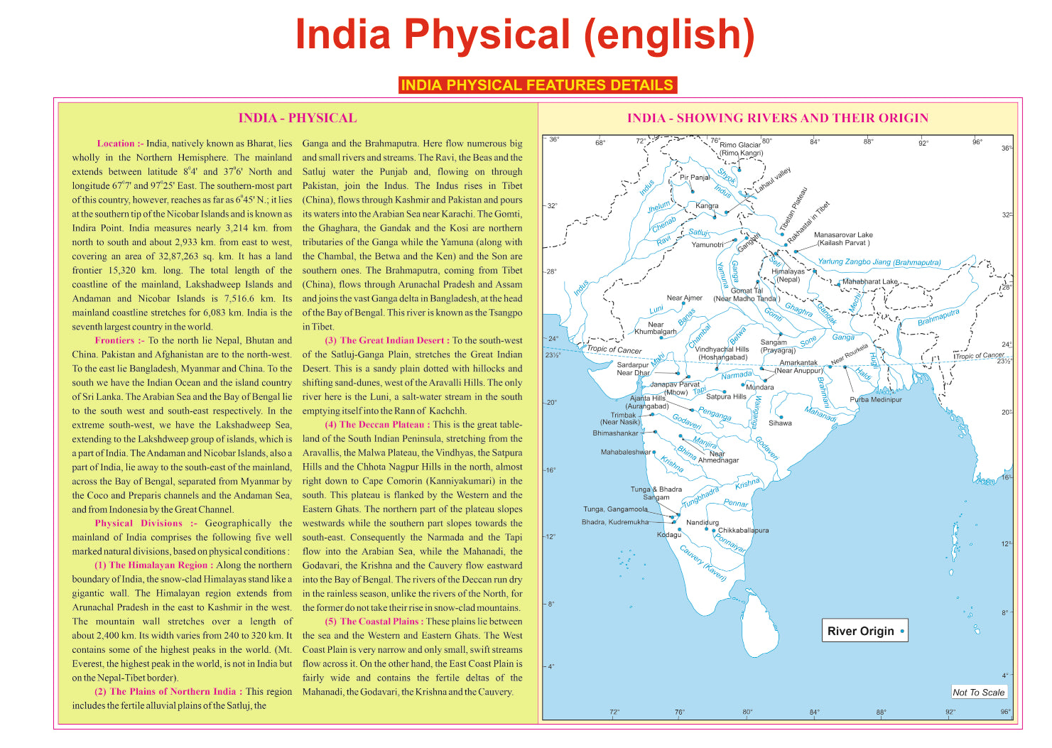 Combo pack of India and world Laminated maps 12 x 18 inchs