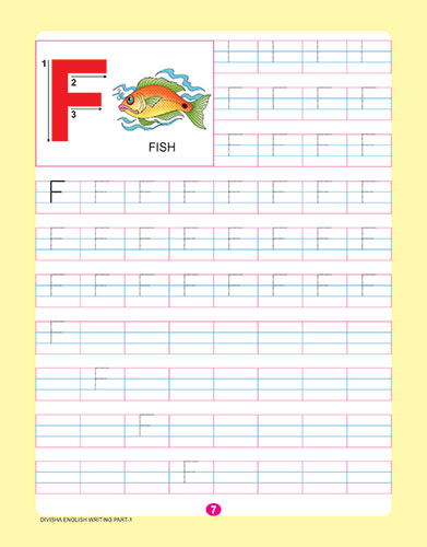 DIVISHA ENGLISH HANDWRITING BOOK   1