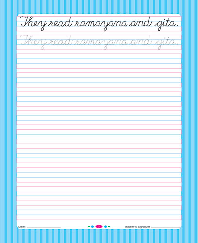 LET'S LEARN CURSIVE WRITING PART 5