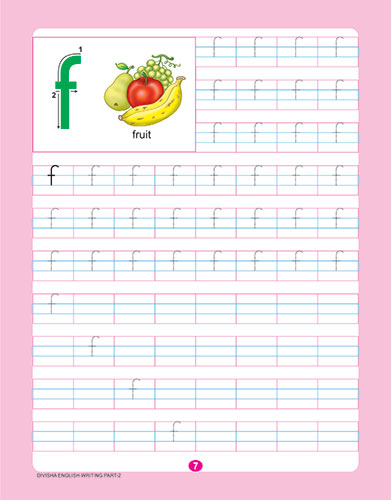 DIVISHA ENGLISH HANDWRITING BOOK   2