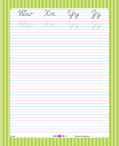 LET'S LEARN CURSIVE WRITING PART 3