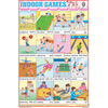 INDOOR GAMES SIZE 24 X 36 CMS CHART NO. 114 - Indian Book Depot (Map House)