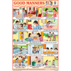 GOOD MANNERS CHART SIZE 12X18 (INCHS) 300GSM ARTCARD - Indian Book Depot (Map House)