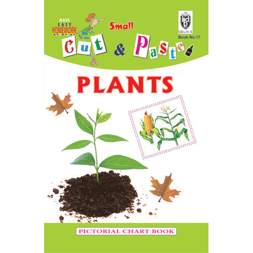 Cut and paste book of PLANTS - Indian Book Depot (Map House)