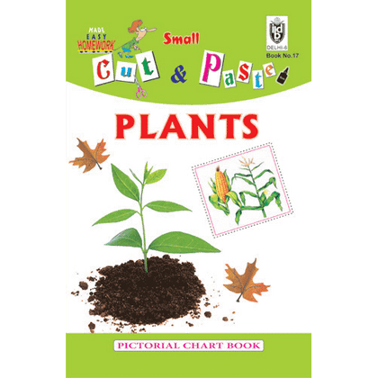 Cut and paste book of PLANTS - Indian Book Depot (Map House)