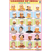 LEADERS OF INDIA CHART SIZE 50 X 75 CMS - Indian Book Depot (Map House)
