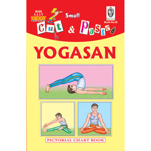 Cut and paste book of YOGASAN - Indian Book Depot (Map House)