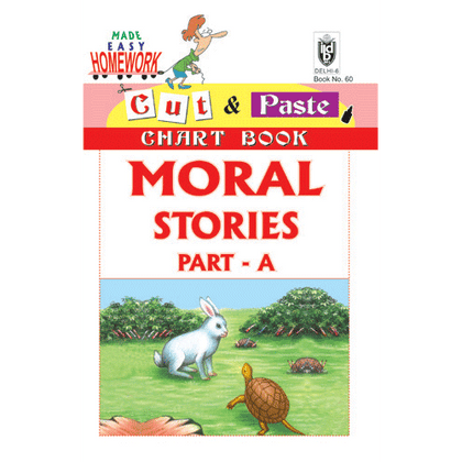 Cut and paste book of MORAL STORIES PART - A - Indian Book Depot (Map House)