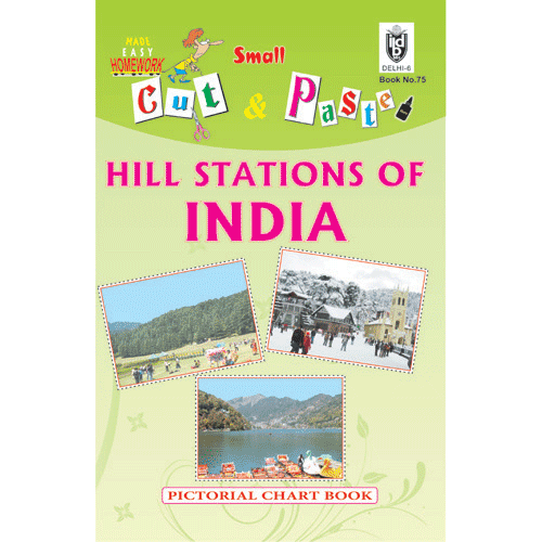 Cut and paste book of HILL STATIONS OF INDIA - Indian Book Depot (Map House)