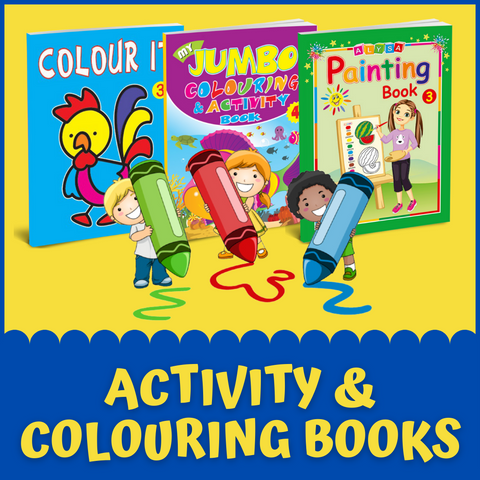 Activity And Colouring Books