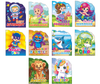 Baby Colouring books (set of 10) Die-cut series
