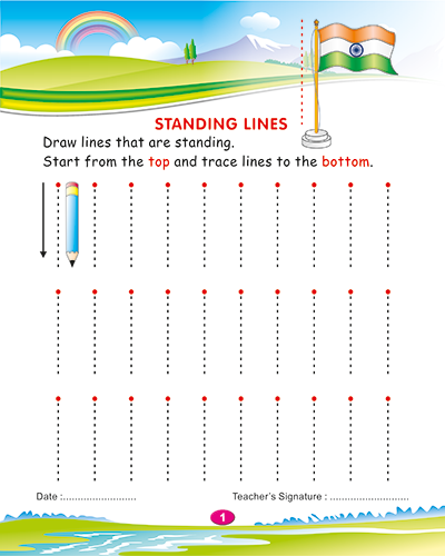English Pattern Writing Book | Part A | Indian Book Depot