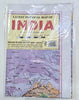 PHYSICAL MAP OF INDIA (FOLDING MAP) ENGLISH