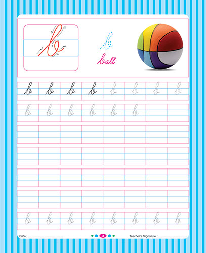 LET'S LEARN CURSIVE WRITING PART 2 (SMALL LETTERS)