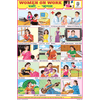 WOMEN ON WORK CHART SIZE 12X18 (INCHS) 300GSM ARTCARD