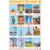 WONDERS OF THE WORLD CHART SIZE 12X18 (INCHS) 300GSM ARTCARD