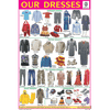 OUR DRESSES SIZE 24 X 36 CMS CHART NO. 113 - Indian Book Depot (Map House)