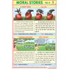 MORAL STROIES CHART NO.3 CHART SIZE 12X18 (INCHS) 300GSM ARTCARD - Indian Book Depot (Map House)