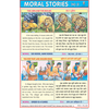 MORAL STORIES CHART NO.5 CHART SIZE 12X18 (INCHS) 300GSM ARTCARD - Indian Book Depot (Map House)