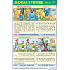 MORAL STORIES CHART NO.6 CHART SIZE 12X18 (INCHS) 300GSM ARTCARD - Indian Book Depot (Map House)