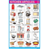 KITCHEN ARTICLES SIZE 24 X 36 CMS CHART NO. 121 - Indian Book Depot (Map House)