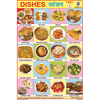 OUR DISHES PART I CHART SIZE 12X18 (INCHS) 300GSM ARTCARD - Indian Book Depot (Map House)