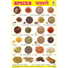 SPICES CHART CHART SIZE 12X18 (INCHS) 300GSM ARTCARD