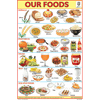 OUR FOODS CHART SIZE 12X18 (INCHS) 300GSM ARTCARD - Indian Book Depot (Map House)