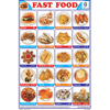FAST FOOD CHART SIZE 12X18 (INCHS) 300GSM ARTCARD - Indian Book Depot (Map House)