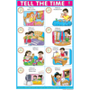 TELL THE TIME CHART SIZE 12X18 (INCHS) 300GSM ARTCARD