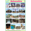 MAHARASHTRA CHART SIZE 12X18 (INCHS) 300GSM ARTCARD - Indian Book Depot (Map House)