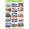 WEST BEGAL & SIKKIM SIZE 24 X 36 CMS CHART NO. 199 - Indian Book Depot (Map House)
