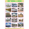 WEST BEGAL & SIKKIM CHART SIZE 12X18 (INCHS) 300GSM ARTCARD