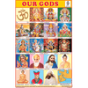 OUR GODS SIZE 24 X 36 CMS CHART NO. 226 - Indian Book Depot (Map House)