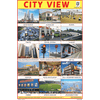CITY VIEW CHART SIZE 12X18 (INCHS) 300GSM ARTCARD - Indian Book Depot (Map House)