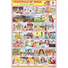 FESTIVALS OF INDIA (COMBINED) CHART SIZE 12X18 (INCHS) 300GSM ARTCARD - Indian Book Depot (Map House)