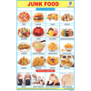 JUNK FOOD CHART SIZE 12X18 (INCHS) 300GSM ARTCARD - Indian Book Depot (Map House)