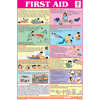 FIRST AID CHART IN ENGLISH CHART SIZE 12X18 (INCHS) 300GSM ARTCARD - Indian Book Depot (Map House)