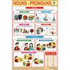 NOUNS PRONOUNS CHART SIZE 12X18 (INCHS) 300GSM ARTCARD - Indian Book Depot (Map House)