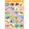 MUSICAL INSTRUMENTS CHART SIZE 12X18 (INCHS) 300GSM ARTCARD - Indian Book Depot (Map House)