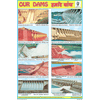 OUR DAMS CHART SIZE 12X18 (INCHS) 300GSM ARTCARD - Indian Book Depot (Map House)