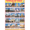 TEMPLE OF INDIA PART   1 CHART SIZE 12X18 (INCHS) 300GSM ARTCARD