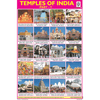 TEMPLES OF INDIA PART   2 CHART SIZE 12X18 (INCHS) 300GSM ARTCARD