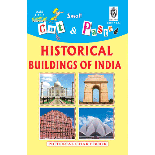 Cut and paste book of HISTORICAL BUILDINGS OF INDIA - Indian Book Depot (Map House)