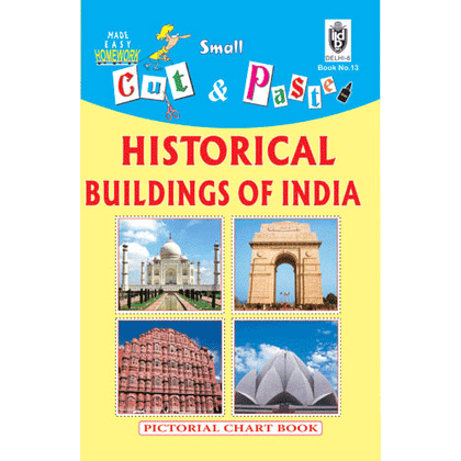 Cut and paste book of HISTORICAL BUILDINGS OF INDIA - Indian Book Depot (Map House)